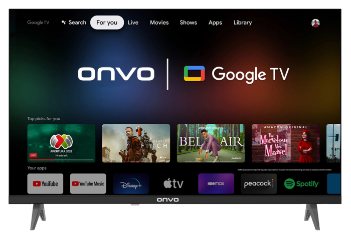 32OVF9000H 32’’ 82 Ekran Uydu Alıcılı HD Ready Google Smart LED TV - 1