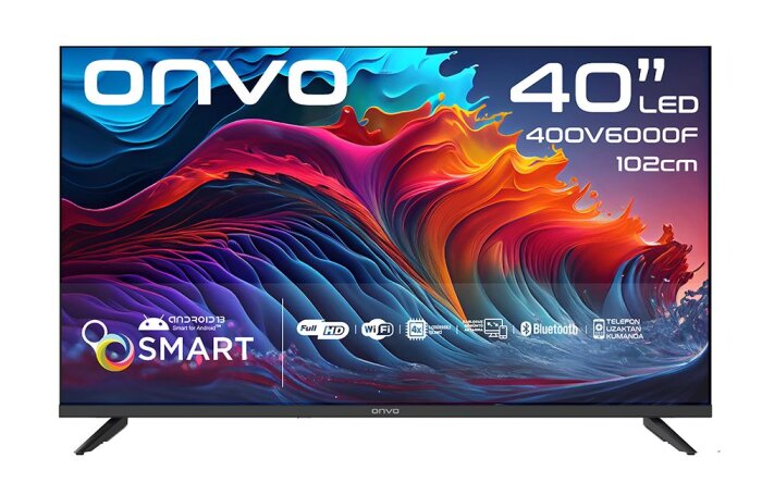 40OVF6000F 40'' 102 Ekran Uydu Alıcılı Full HD Android 13 Smart LED TV - 1
