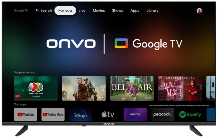 43OVF9001F 43'' 109 Ekran Uydu Alıcılı Full HD Google Smart LED TV - 1
