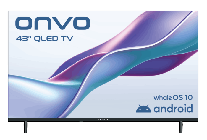 43VQ80F2FA 43'' 109 Ekran Uydu Alıcılı Full HD WhaleOS Android QLED TV - 1